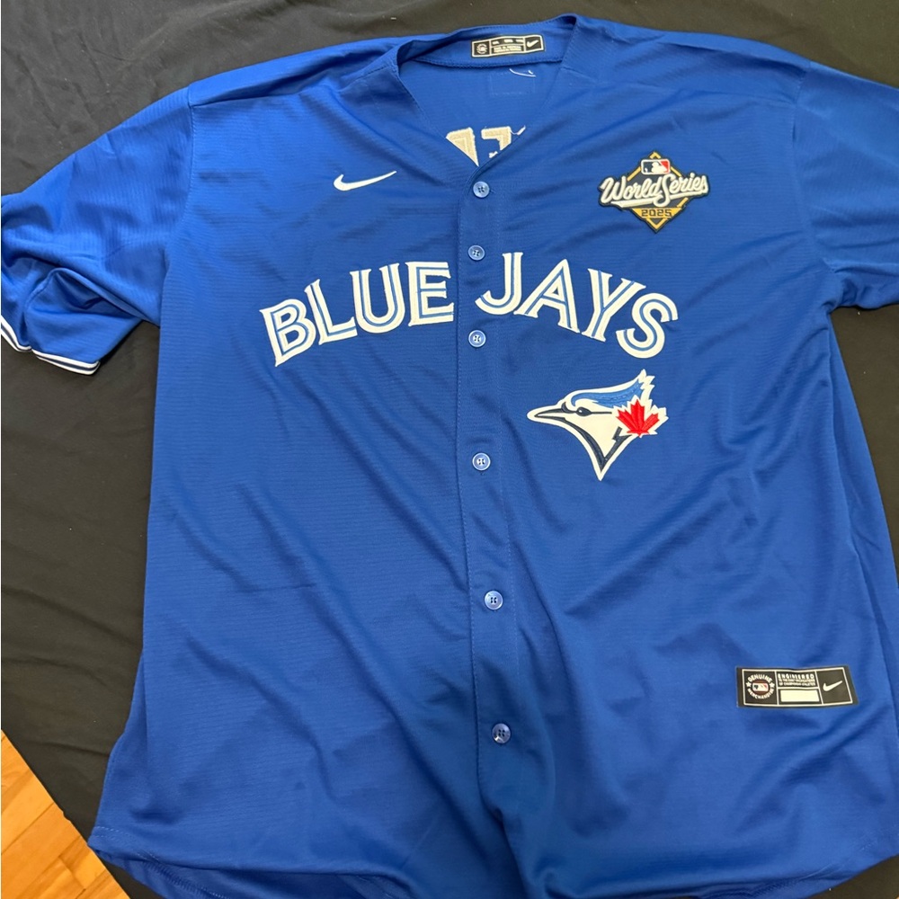 Nike Athletic Blue Jays Baseball Jersey men 3XL World Series 2025